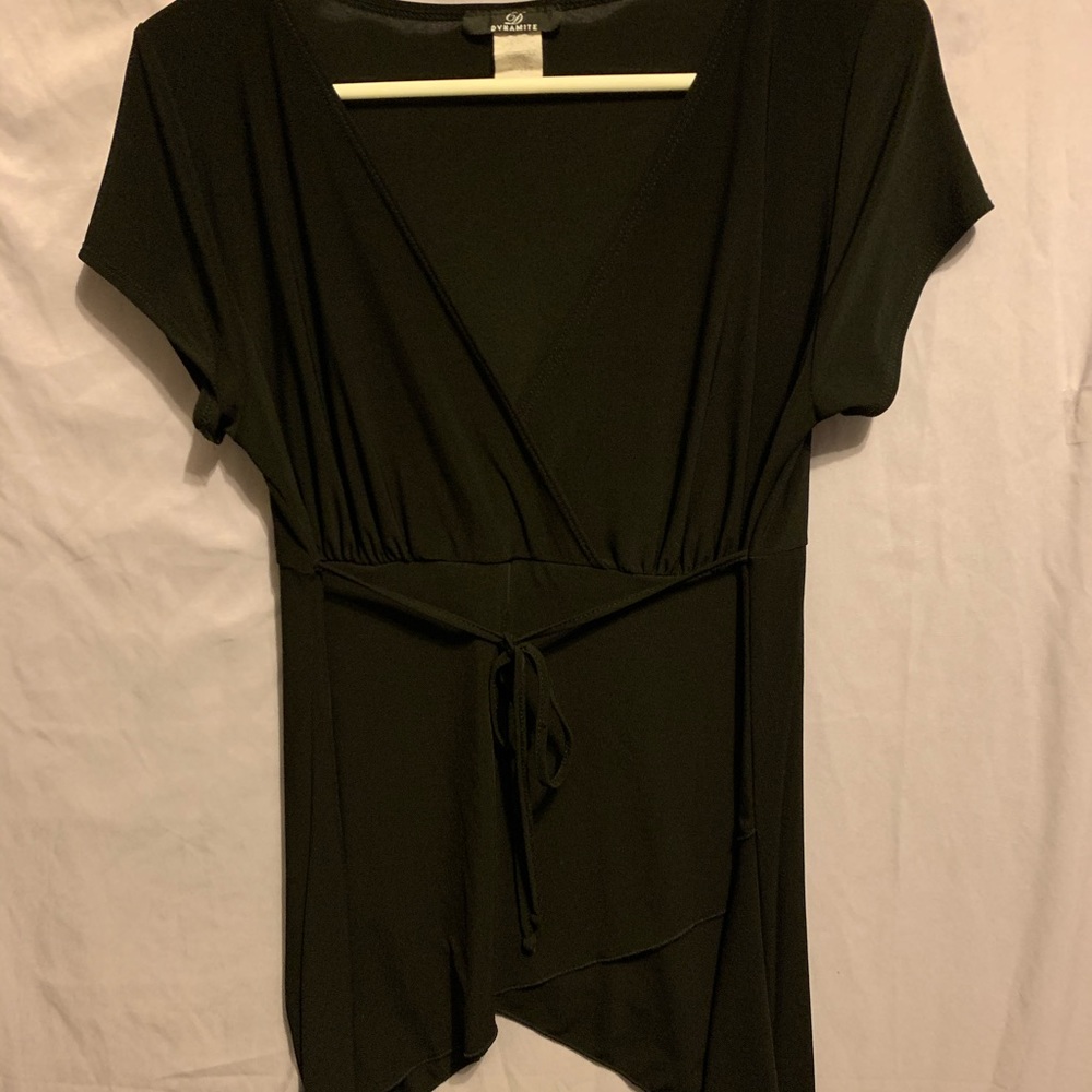 Black dress shirt